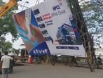 the PMRDA unauthorised construction department conducted a detailed survey of around 123 hoardings located along the Palkhi routes in Haveli, Daund and Purandar talukas. (HT)