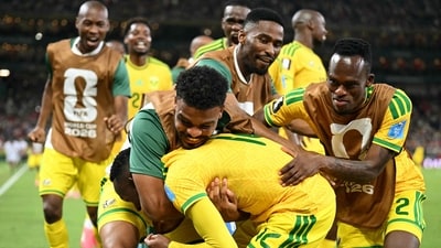 FIFA World Cup: South Africa have qualified for the knockouts. (AFP) FIFA World Cup: South Africa have qualified for the knockouts. (AFP)