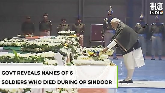 Op Sindoor: Indian govt reveals names of 6 soldiers who died during operation