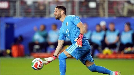 File image of Algeria's Luca Zidane in action at the FIFA World Cup 2026. (Reuters)