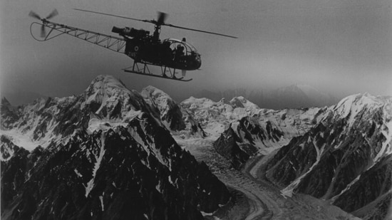 The Cheetah helicopter in Ladakh in 1996 (HT Archive)