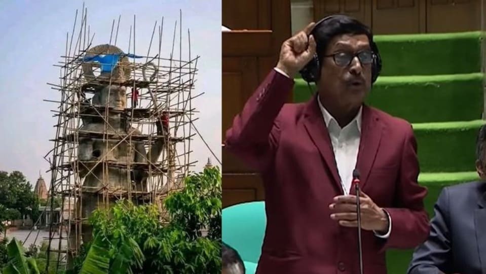 বাংলাদেশে রাম মূর্তির নির্মাণ বিতর্কে সংসদে সওয়াল বিএনপি MP'র (সৌজন্যে টুইটার)