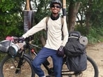 Suraj Soni is cycling from Lucknow to Leh-Ladakh 