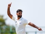 Auqib Nabi showed his prowess with the second new ball