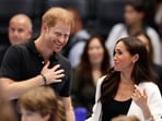 Prince Harry and Duchess Meghan have accepted King Charles III's invitation to stay at royal residences during their visit to England.(Photo by Odd ANDERSEN / AFP)