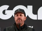 Ashley Perez detailed a 2015 encounter with Phil Mickelson, who allegedly displayed a nude photo and invited her to his room while her husband Pat was preoccupied. Ashley Perez detailed a 2015 encounter with Phil Mickelson, who allegedly displayed a nude photo and invited her to his room while her husband Pat was preoccupied.