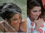 Bindu and Dev Anand in a still from Joshila.
