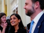 Vice President JD Vance and second lady Usha Vance attend a Mother's Day event for members of the military, May 6, 2026, in the East Room of the White House, in Washington. (AP)