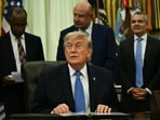 The record-high disapproval ratings during Trump’s second term contrast with the trajectory of his first term. The record-high disapproval ratings during Trump’s second term contrast with the trajectory of his first term.