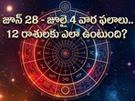Weekly Horoscope: జూన్ 28 - జూలై 4 వార ఫలాలు.. 12 రాశులకు ఎలా ఉంటుంది? అదృష్ట రంగు, సంఖ్యలు ఏవో కూడా తెలుసుకోండి!