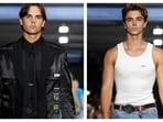 Britney Spears' sons, Sean Preston and Jayden Federline, made their runway debut at Paris Fashion Week. (Picture credit: Instagram/@hugogloss)