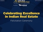 Real estate excellence: Felicitation ceremony | India Next Summit