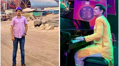 'কনস্ট্রাকশন সাইট থেকে সারেগামাপা-র গ্র্যান্ড ফিনালে', ১৩ বছর সঙ্গীত থেকে দূরে ছিলেন ত্রিপুরার ছেলে বিশ্বপ্রিয়! 'কনস্ট্রাকশন সাইট থেকে সারেগামাপা-র গ্র্যান্ড ফিনালে', ১৩ বছর সঙ্গীত থেকে দূরে ছিলেন ত্রিপুরার ছেলে বিশ্বপ্রিয়!