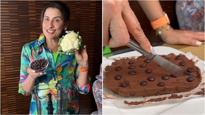 Try Yasmin's unique cauliflower brownies for a fudgy, guilt-free dessert. (Instagram/@yasminkarachiwala) Try Yasmin's unique cauliflower brownies for a fudgy, guilt-free dessert. (Instagram/@yasminkarachiwala)