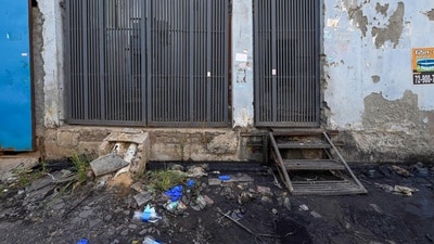 Marwah Printers factory in Mundka where the accident occurred. (HT Photo) Marwah Printers factory in Mundka where the accident occurred. (HT Photo)