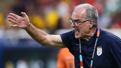 Uruguay's campaign was further overshadowed by reports of dressing-room unrest after draws against Cape Verde and Saudi Arabia, with senior players, including Federico Valverde, reportedly at odds with Marcelo Bielsa over his tactical approach. (REUTERS)