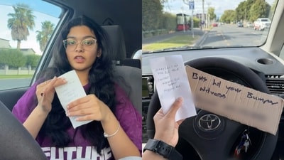 An Indian woman shared how a bus driver’s honesty and a stranger’s note turned a bad day into a kind one. (Instagram/shreeya_gupte21)