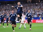 Lionel Messi scored his goal after entering the match in the second half.