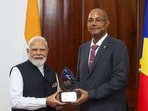 Seychelles confers 'Guardian of the Blue Horizon' honour on PM Modi.
