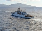 India’s support helps Seychelles monitor its vast exclusive economic zone (EEZ), secure crucial sea lanes, and counter trans-national crimes (@indiannavy X/ANI)