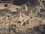 Destroyed buildings and cars in southern Lebanon are seen from northern Israel. (Photo for representation)