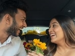 The couple got engaged in February, and their wedding was planned for November later that year.