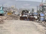 Now many avoid coming because of the traffic and poor road conditions. (MAHENDRA KOLHE/ HT)