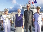 PM Modi arrived in the Indian Ocean archipelago on a three-day visit PM Modi arrived in the Indian Ocean archipelago on a three-day visit