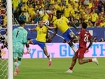 A late goal by Davinson Sanchez against Portugal was judged offside by the VAR check.