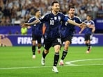 Lionel Messi came on as a substitute and scored a fantastic free-kick goal.