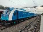 A trial run of the hydrogen powered train was carried out earlier in the week