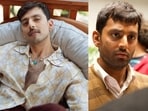 Actor Himansh Kohli and in a still from Aryabhatt Ka Zero