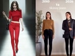Gucci's Fall 2026 Ready-to-Wear collection; creators showing how to style skinny jeans in 2026 vs 2016