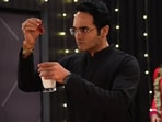 Actor Dhruba Jyoti Sarkar was seen eating a cockroach to prove his love for his wife.