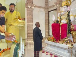 గుడిలో శివుడికి, వినాయకుడికి పూజలు చేసిన హాలీవుడ్ స్టార్ నటుడు, సింగర్ టైరీస్ గిబ్సన్- అలా ఎందుకో తెలుసా?


