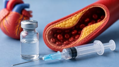 New injectable therapies offer hope for high cholesterol patients. (AI generated image) New injectable therapies offer hope for high cholesterol patients. (AI generated image)