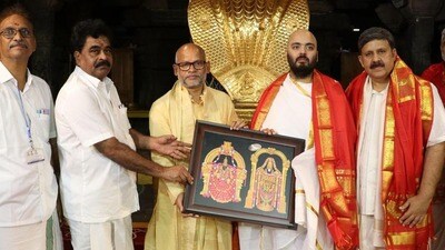 తిరుమలకు అనంత్ అంబానీ భారీ విరాళం