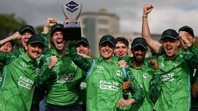 Ireland beat India by one run in Belfast to secure a historic 2-0 clean sweep. (Cricket Ireland) Ireland beat India by one run in Belfast to secure a historic 2-0 clean sweep. (Cricket Ireland)