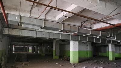The Jangpura facility was abandoned mid-way by its contractor. (HT Archive)
