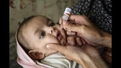 The Pulse Polio campaign will continue over the next few days through house-to-house visits as part of the district’s effort. (HT File) The Pulse Polio campaign will continue over the next few days through house-to-house visits as part of the district’s effort. (HT File)