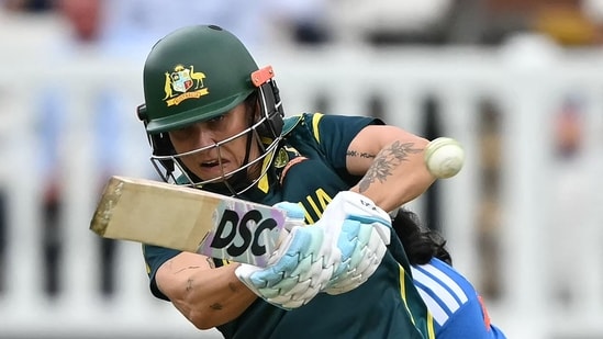 Meanwhile, Ashleight Gardner slammed an unbeaten knock of 53* off 29 deliveries.(AFP)