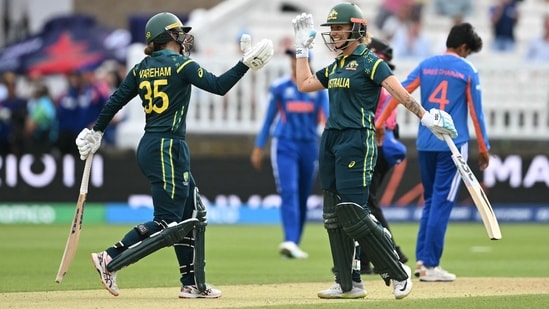 The Harmanpreet Kaur-led side lost to Australia by six wickets in their final must-win Group A game.(AFP)