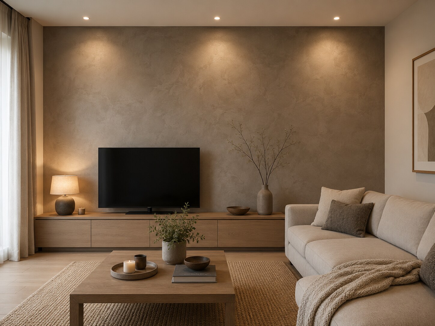 Micro-cement finishing is rising as an affordable alternative. (Picture credit: AI generated. ) Micro-cement finishing is rising as an affordable alternative. (Picture credit: AI generated. )