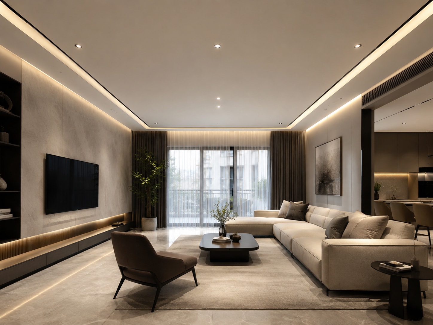 Ensure the ceiling is not too heavily ornate. (Picture credit: AI generated ) Ensure the ceiling is not too heavily ornate. (Picture credit: AI generated )