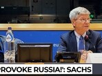 Jeffrey Sachs roars 'don’t provoke Russia', then makes bizarre face, watch Jeffrey Sachs roars 'don’t provoke Russia', then makes bizarre face, watch