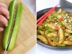 Kunal Kapur's stir-fried cucumber recipe is light and refreshing. 