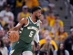 Former NBA athletes Malik Beasley and Ed Davis, along with others, were indicted for a sports betting scheme. (AP Photo/Michael Conroy, file)(AP Photo/Michael Conroy)
