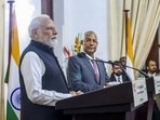 Prime Minister Narendra Modi and Seychelles President Patrick Herminie held official talks on Sunday amid the ongoing state visit of PM Modi to the country. The talks covered the full spectrum of bilateral relations.