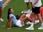 Emma Raducanu had been scheduled to face Croatia's Antonia Ruzic on Court One on Monday.