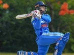 Vaibhav Sooryavanshi in action. 